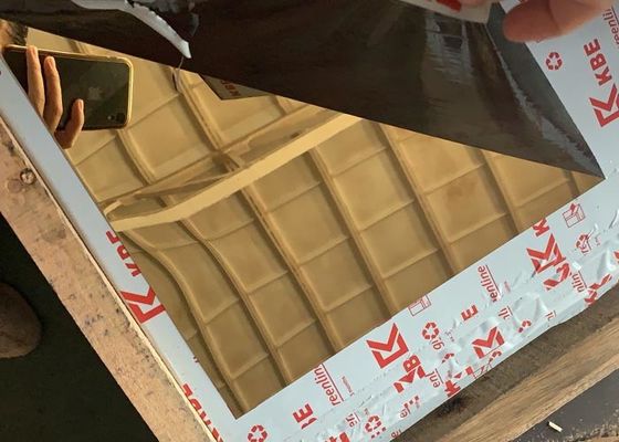 Хорошая цена. зеркало финиша серебра золота зеркала листа нержавеющей стали ширины 201 1219mm черное онлайн