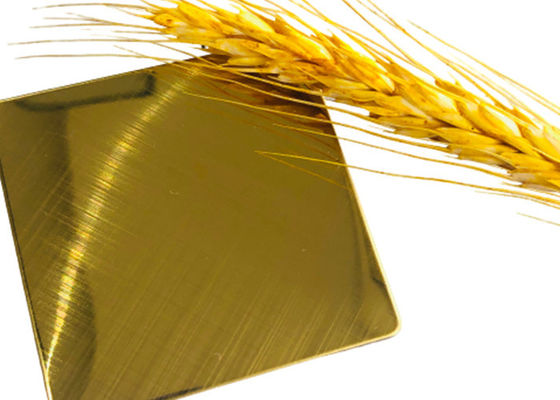 Хорошая цена. царапина катушки нержавеющей стали 304 1.5mm покрытая золотом Rustproof устойчивая онлайн