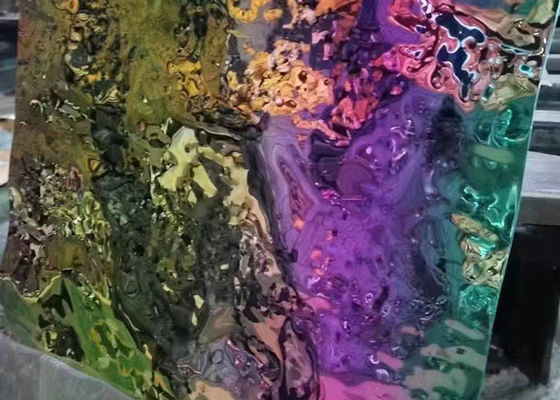 Хорошая цена. пульсация воды 0.8mm проштемпелевала финиш нержавеющей плиты 304 поверхностный отраженный для украшения гостиницы онлайн