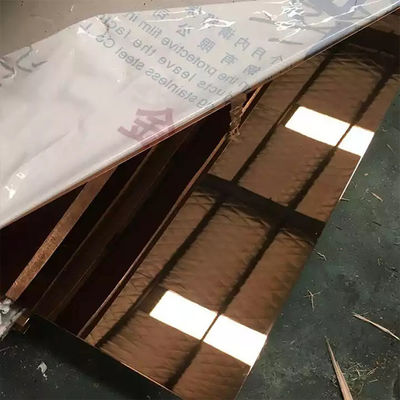 Хорошая цена. Золото титана финиша зеркала листа нержавеющей стали 430 Astm 201 золотое покрыло онлайн