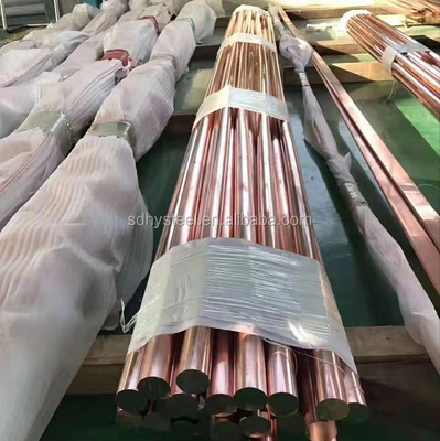 Хорошая цена. C11000 Медь сверхчистый латуниный стержень круглый плоская длина 300-6000 онлайн